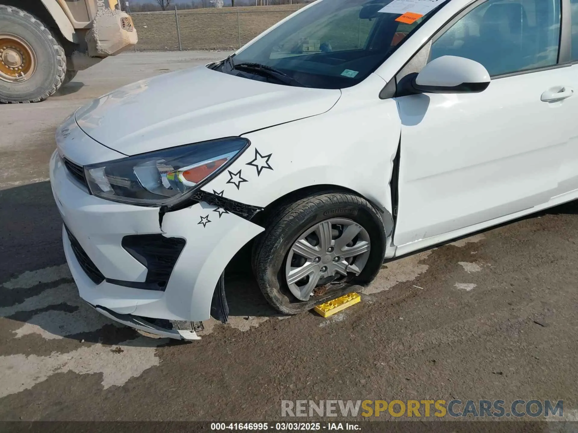 6 Photograph of a damaged car 3KPA24AD0NE503355 KIA RIO 2022