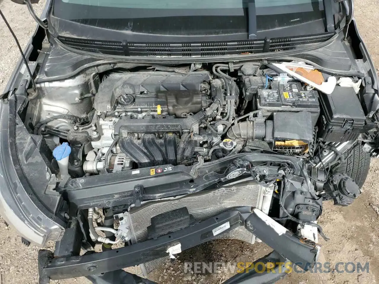 12 Photograph of a damaged car 3KPA24AD1NE450486 KIA RIO 2022