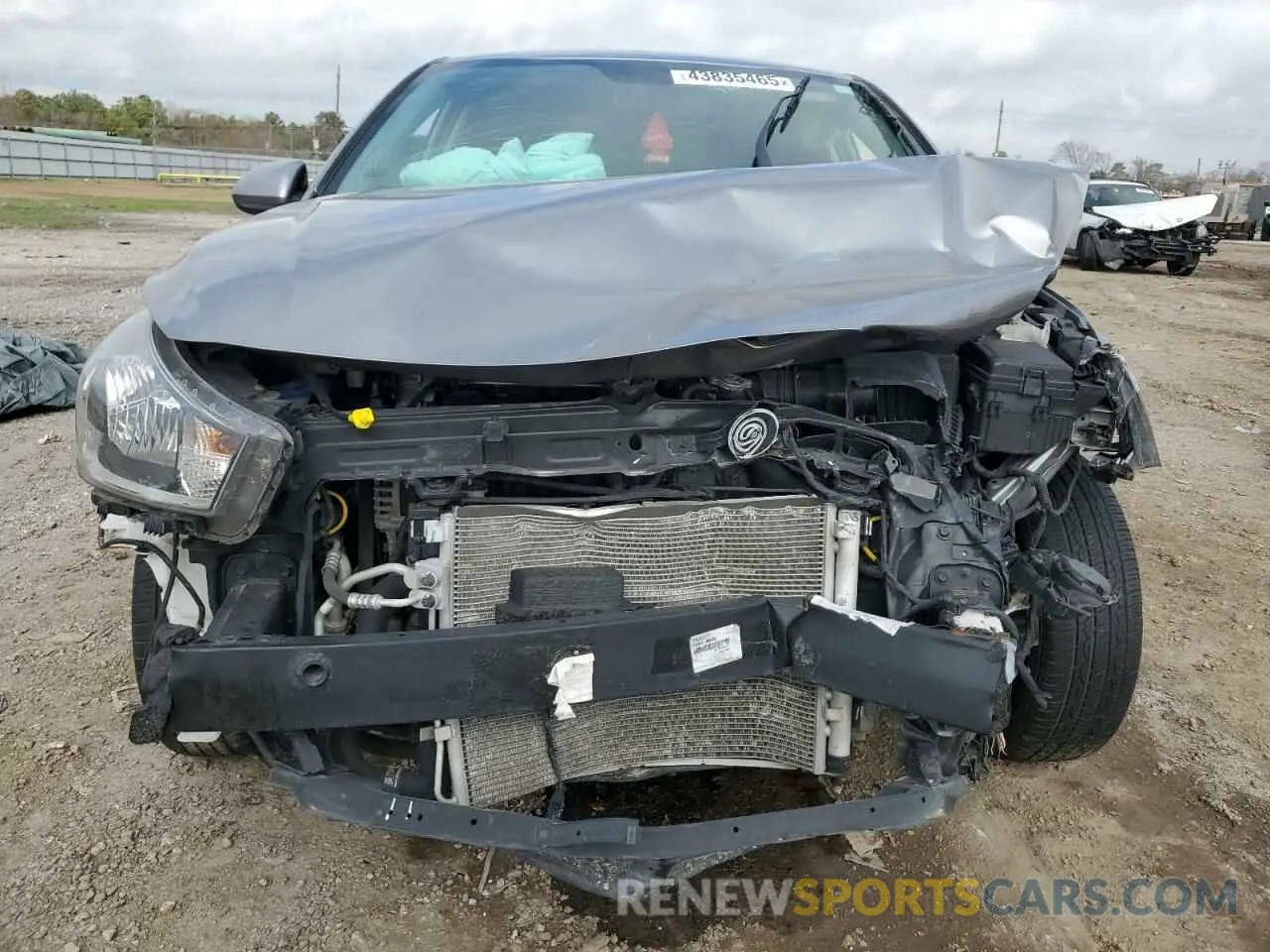 5 Photograph of a damaged car 3KPA24AD1NE450486 KIA RIO 2022