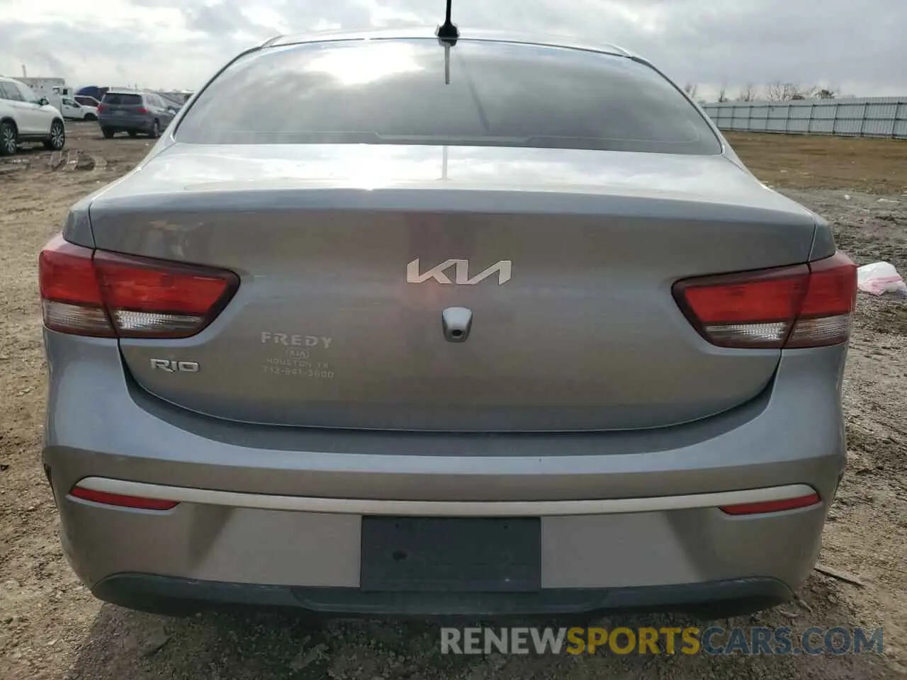 6 Photograph of a damaged car 3KPA24AD1NE450486 KIA RIO 2022