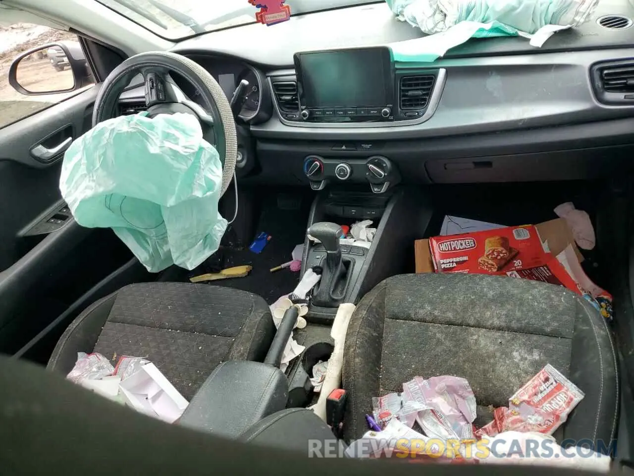 8 Photograph of a damaged car 3KPA24AD1NE450486 KIA RIO 2022