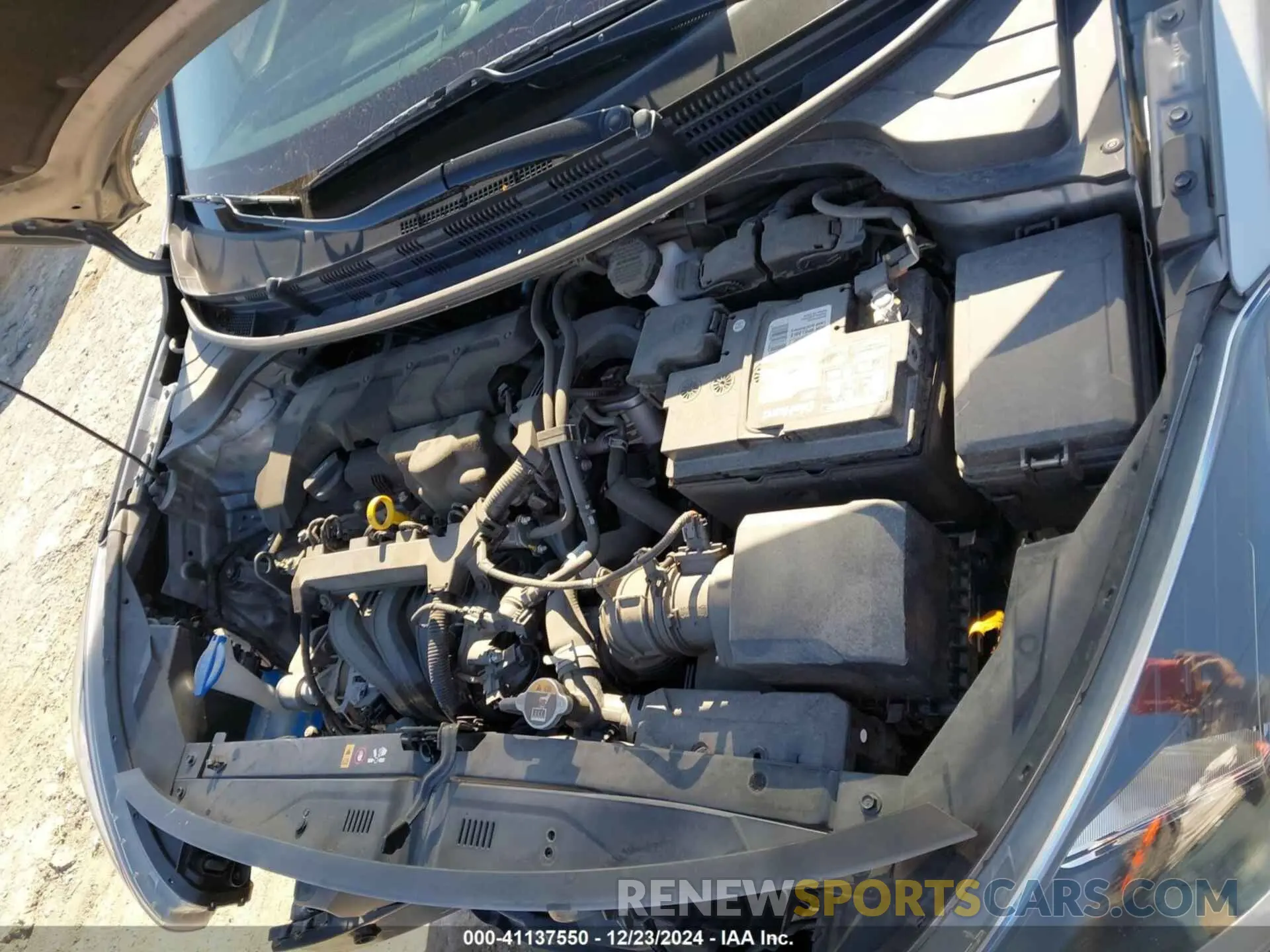 10 Photograph of a damaged car 3KPA24AD1NE450651 KIA RIO 2022