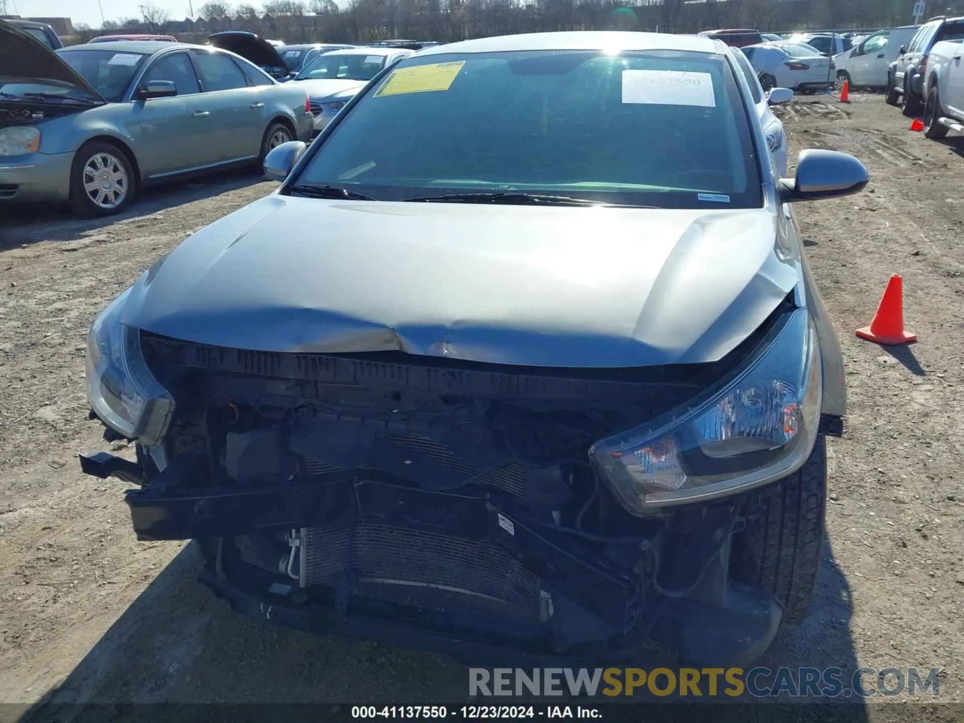 12 Photograph of a damaged car 3KPA24AD1NE450651 KIA RIO 2022