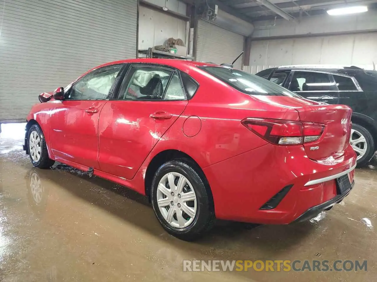 2 Photograph of a damaged car 3KPA24AD1NE460290 KIA RIO 2022