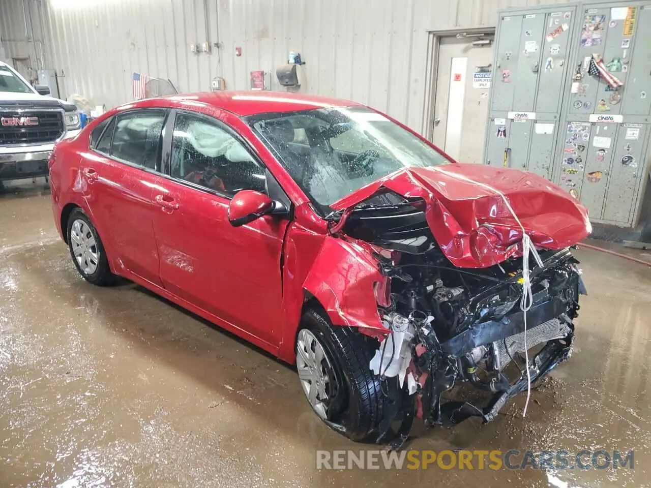 4 Photograph of a damaged car 3KPA24AD1NE460290 KIA RIO 2022
