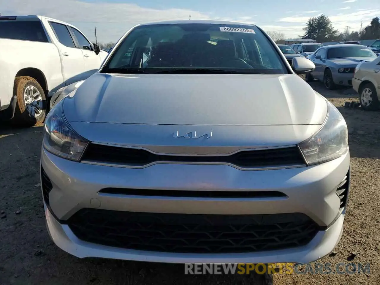 5 Photograph of a damaged car 3KPA24AD1NE486100 KIA RIO 2022