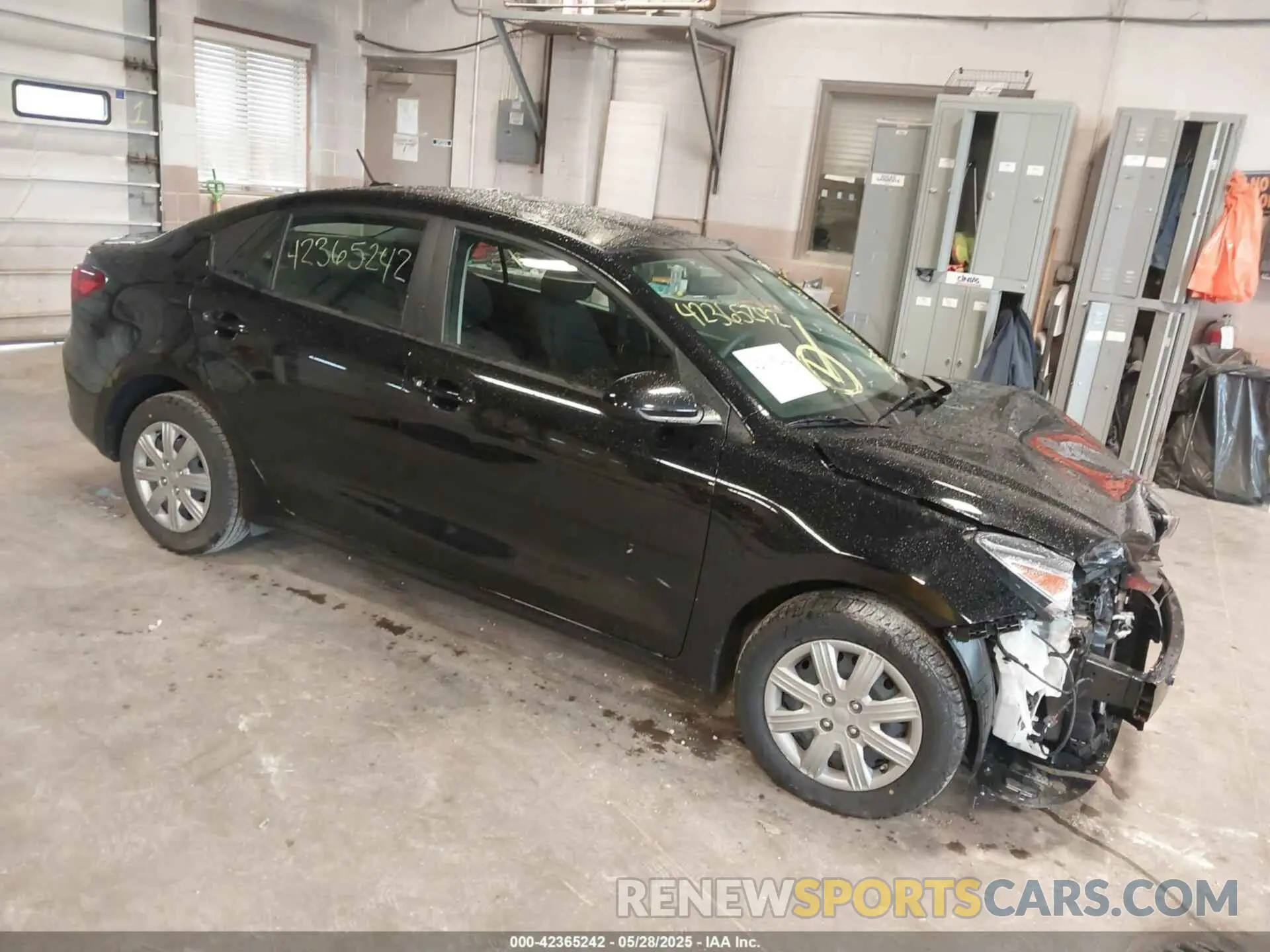 1 Photograph of a damaged car 3KPA24AD1NE510508 KIA RIO 2022