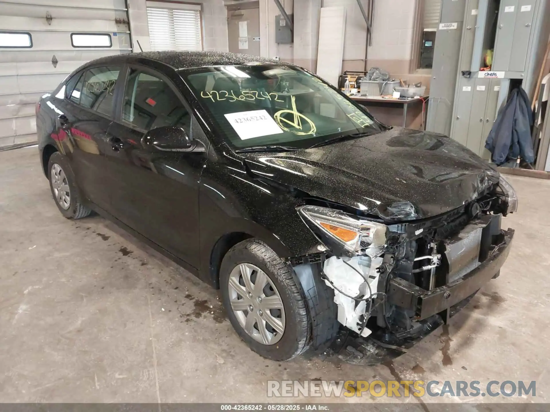 6 Photograph of a damaged car 3KPA24AD1NE510508 KIA RIO 2022