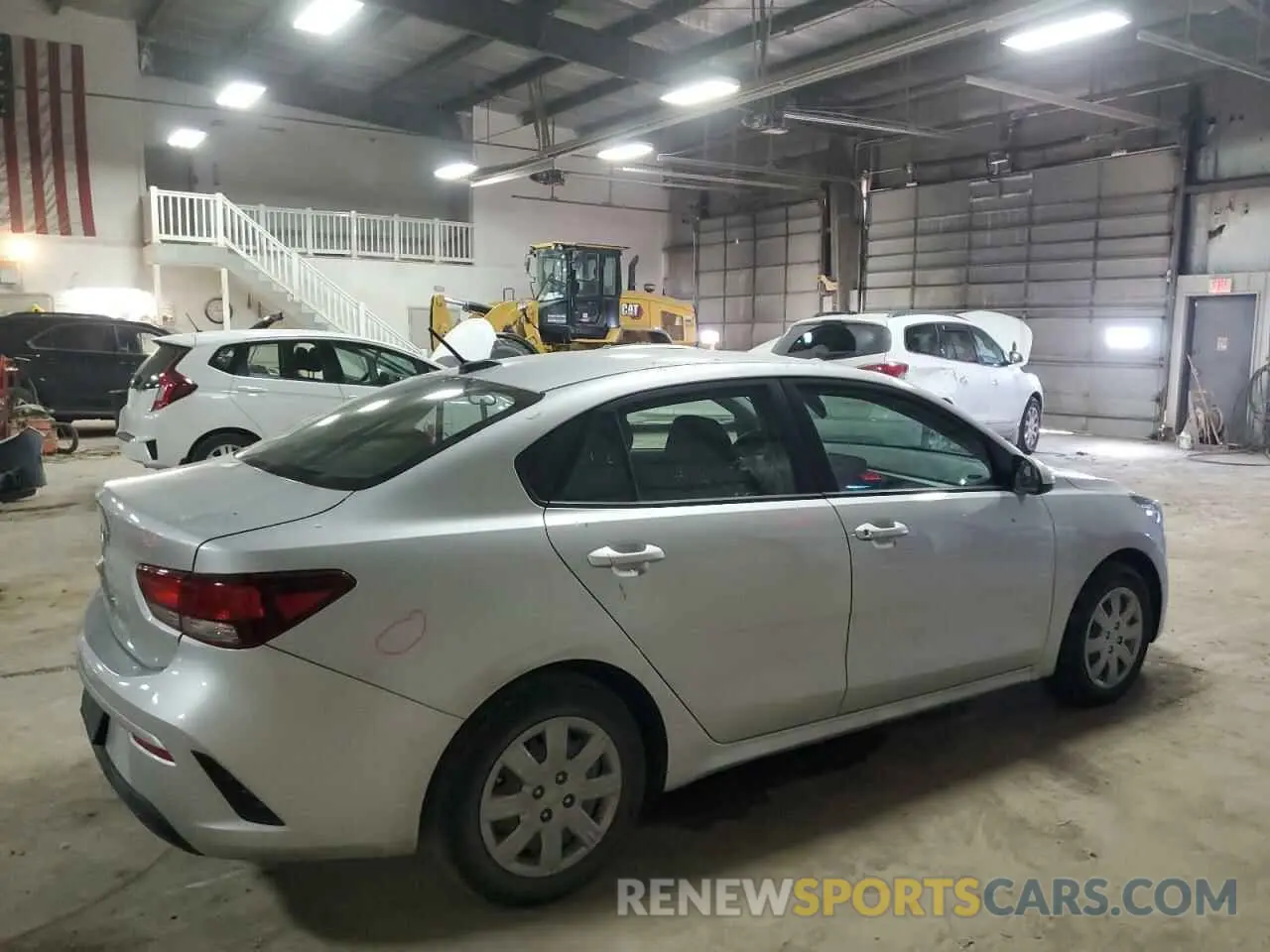 3 Photograph of a damaged car 3KPA24AD2NE445328 KIA RIO 2022