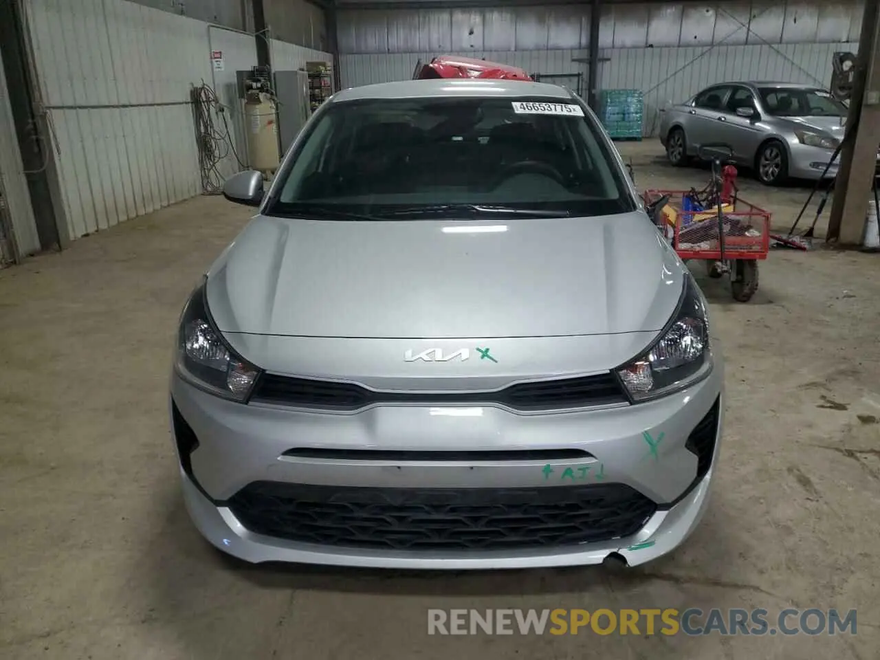 5 Photograph of a damaged car 3KPA24AD2NE445328 KIA RIO 2022