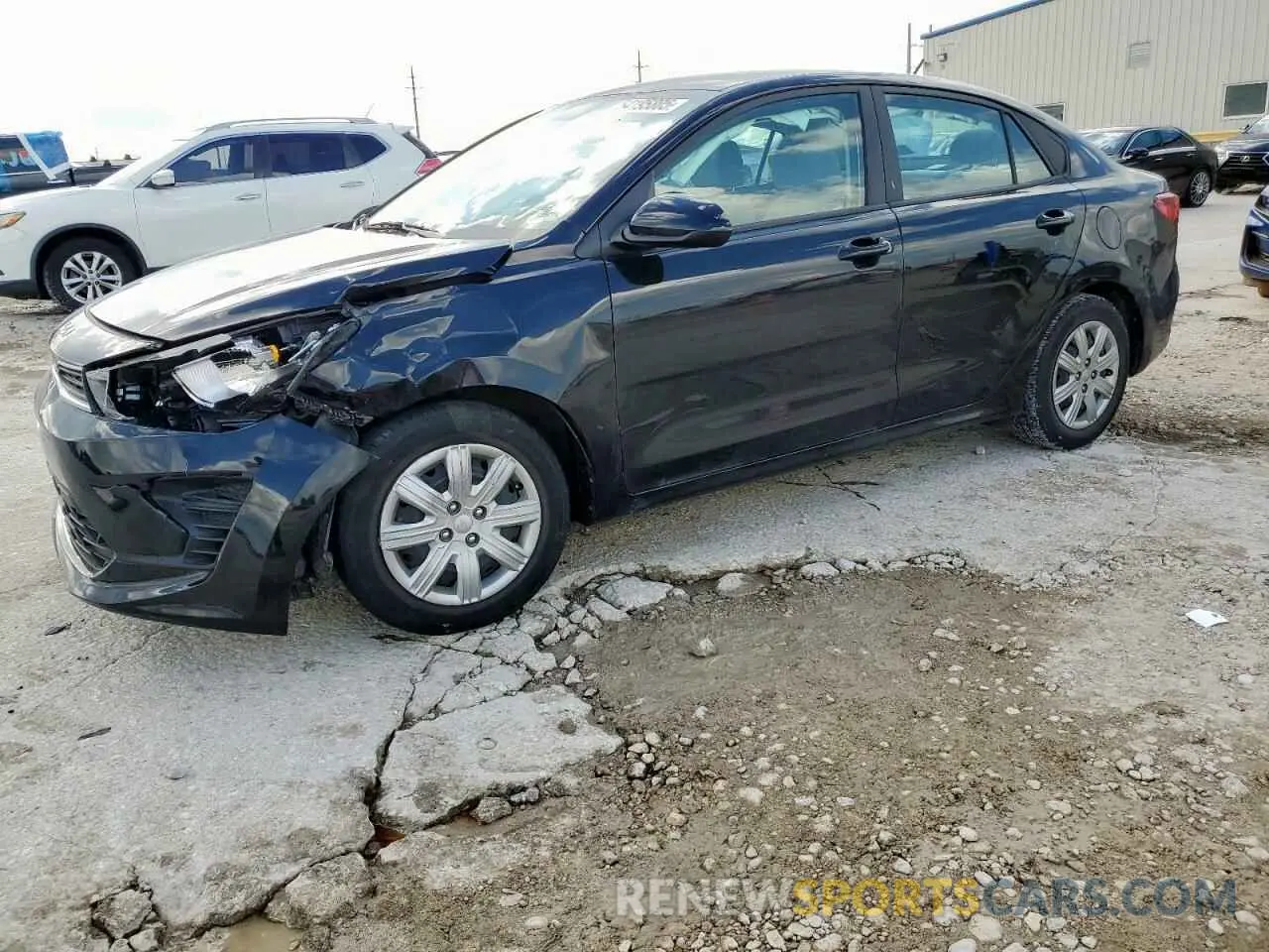 1 Photograph of a damaged car 3KPA24AD2NE453963 KIA RIO 2022