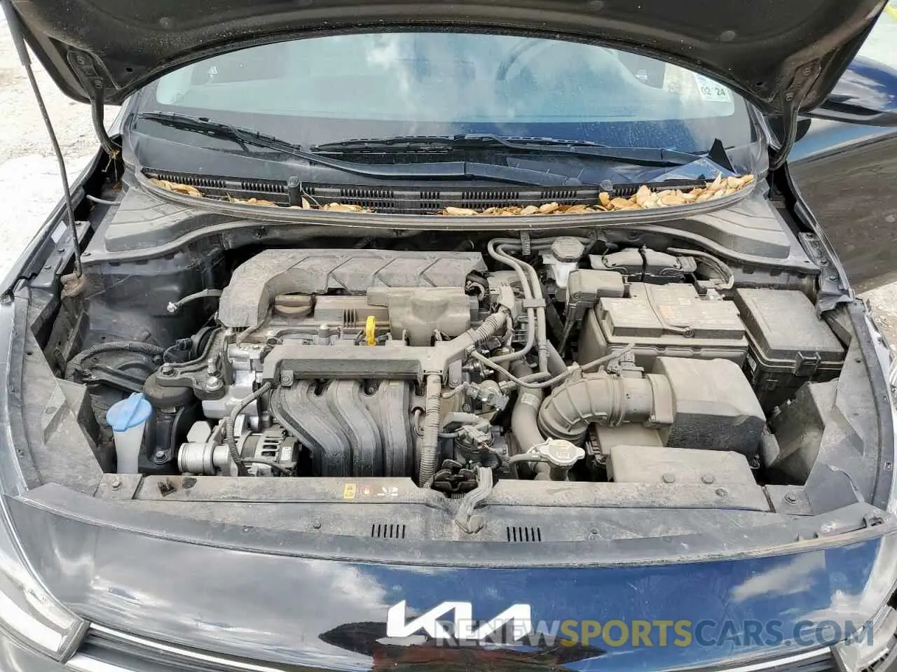 11 Photograph of a damaged car 3KPA24AD2NE453963 KIA RIO 2022