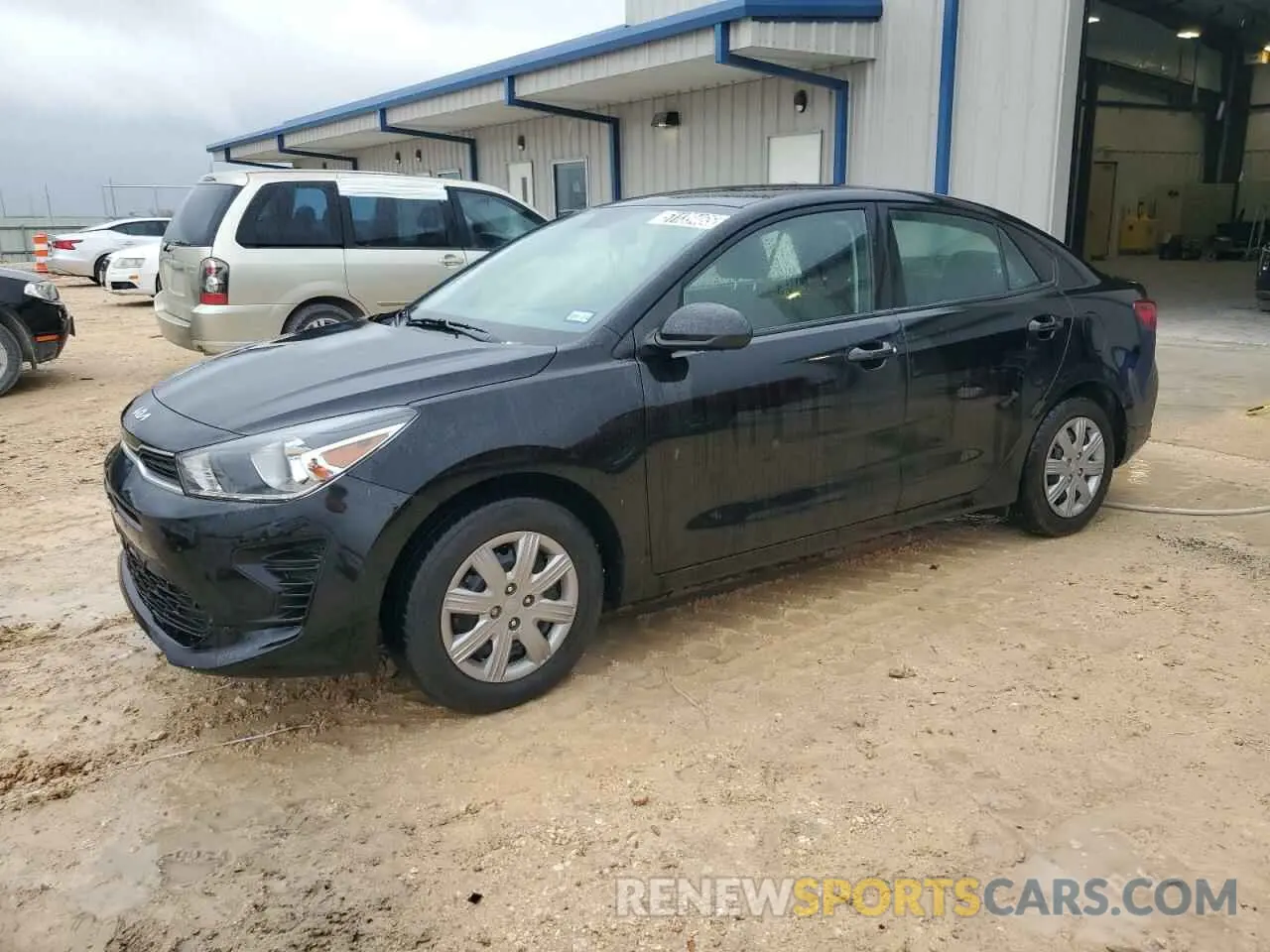 1 Photograph of a damaged car 3KPA24AD2NE501798 KIA RIO 2022