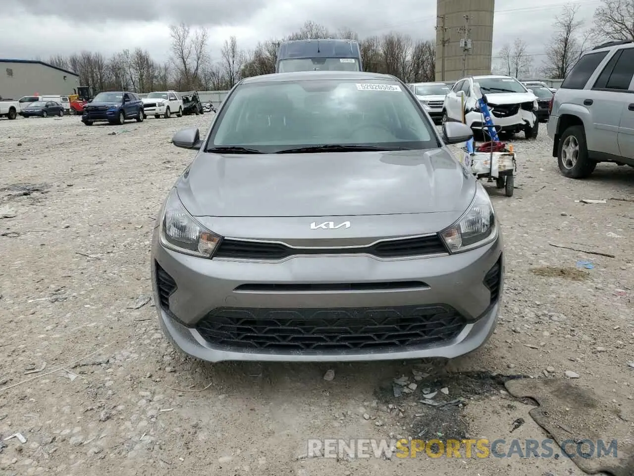 5 Photograph of a damaged car 3KPA24AD3NE440008 KIA RIO 2022