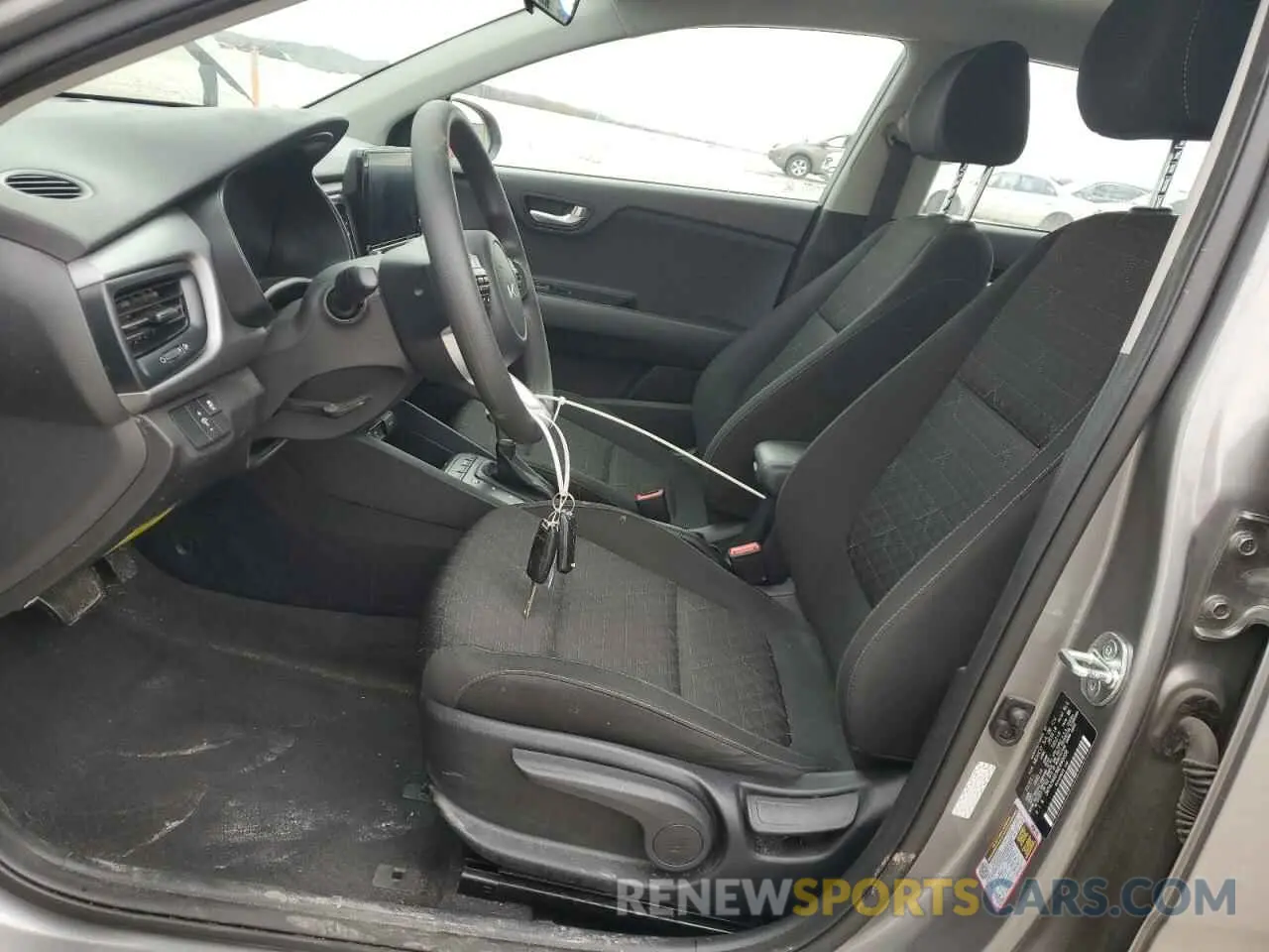 7 Photograph of a damaged car 3KPA24AD3NE440008 KIA RIO 2022