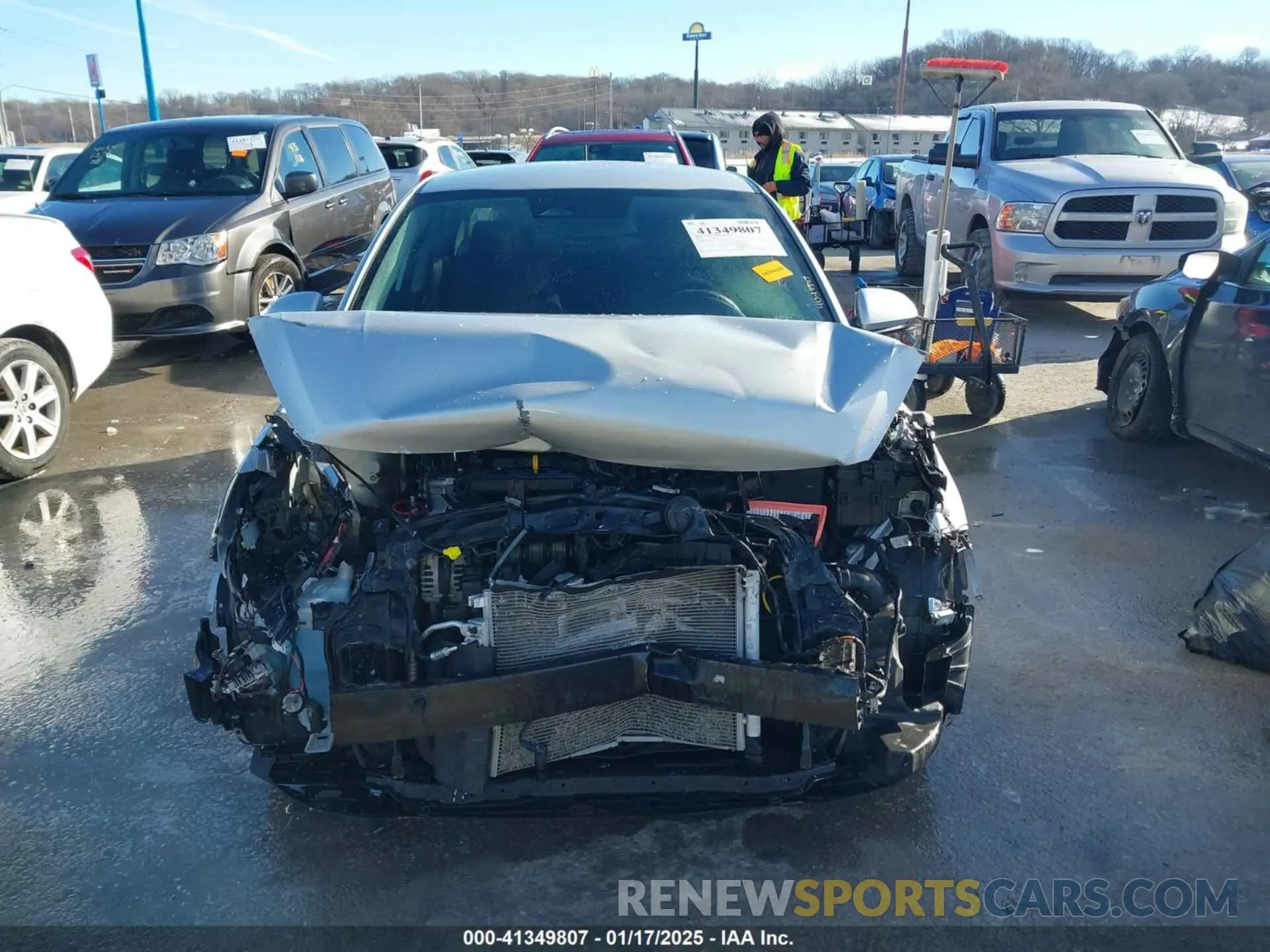 12 Photograph of a damaged car 3KPA24AD3NE441675 KIA RIO 2022