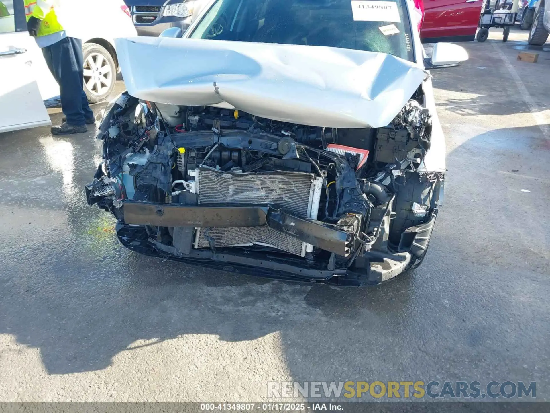 6 Photograph of a damaged car 3KPA24AD3NE441675 KIA RIO 2022