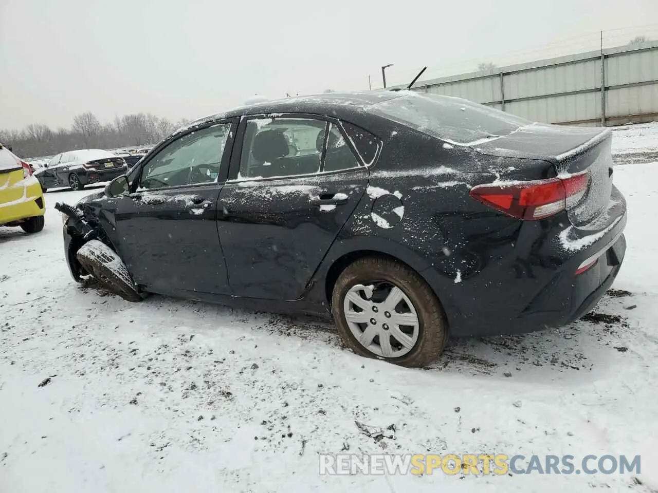 2 Photograph of a damaged car 3KPA24AD3NE450294 KIA RIO 2022