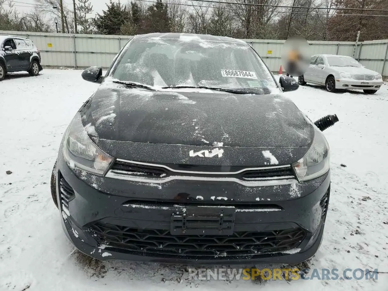 5 Photograph of a damaged car 3KPA24AD3NE450294 KIA RIO 2022