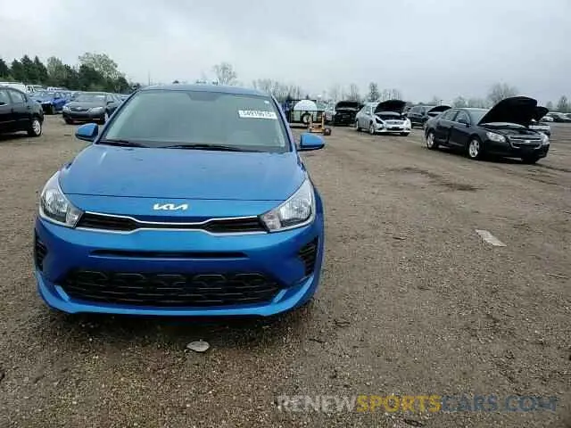 13 Photograph of a damaged car 3KPA24AD3NE454331 KIA RIO 2022