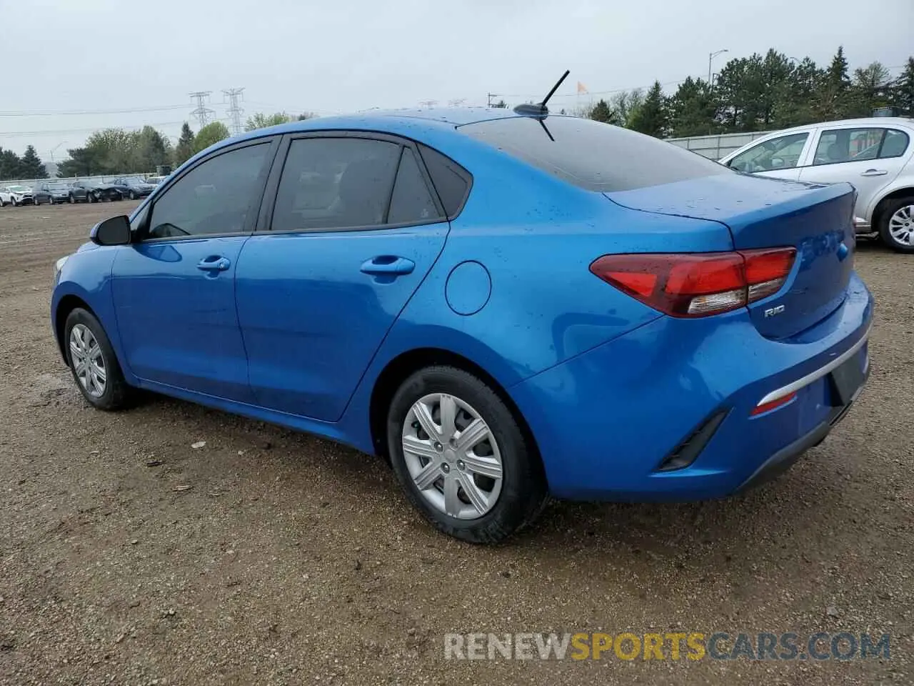 2 Photograph of a damaged car 3KPA24AD3NE454331 KIA RIO 2022