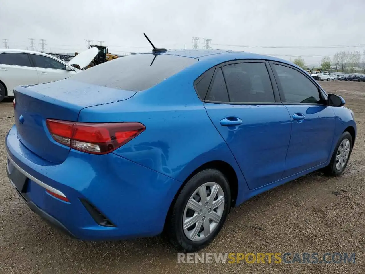3 Photograph of a damaged car 3KPA24AD3NE454331 KIA RIO 2022