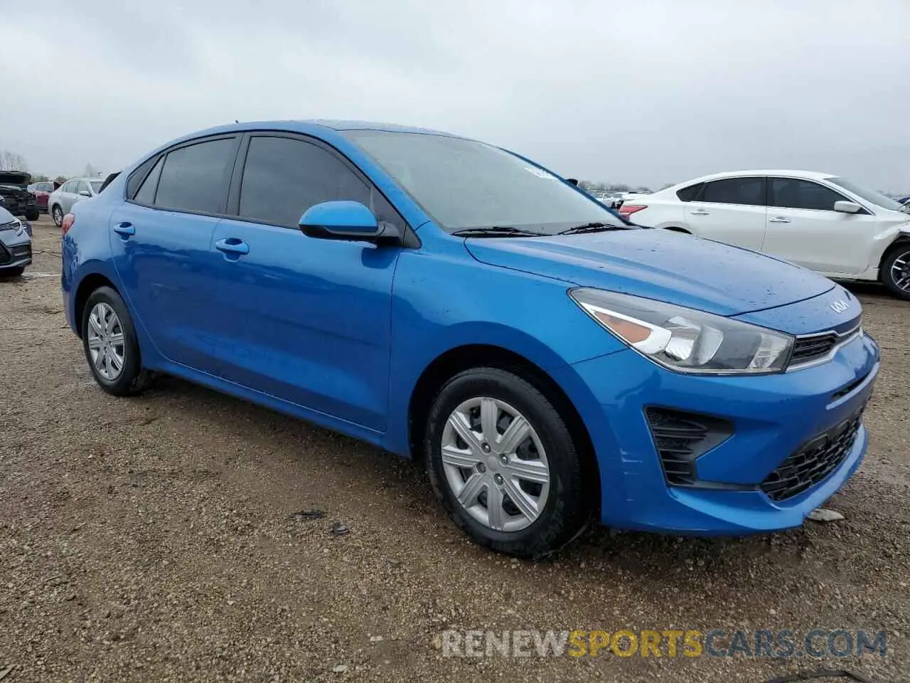 4 Photograph of a damaged car 3KPA24AD3NE454331 KIA RIO 2022