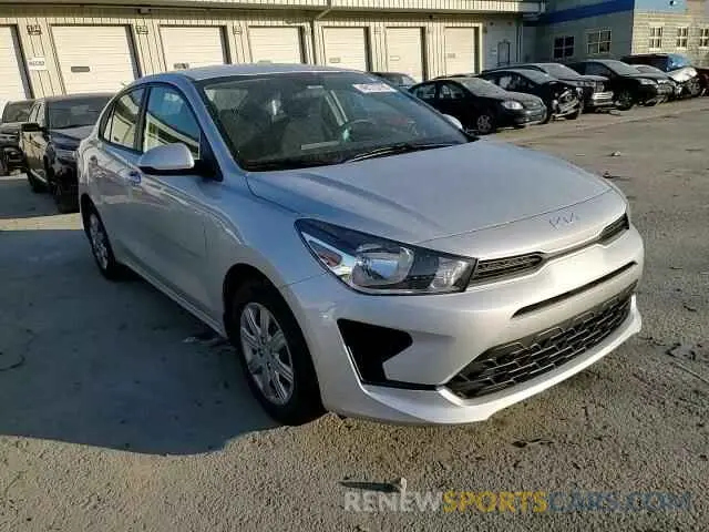 10 Photograph of a damaged car 3KPA24AD3NE463594 KIA RIO 2022