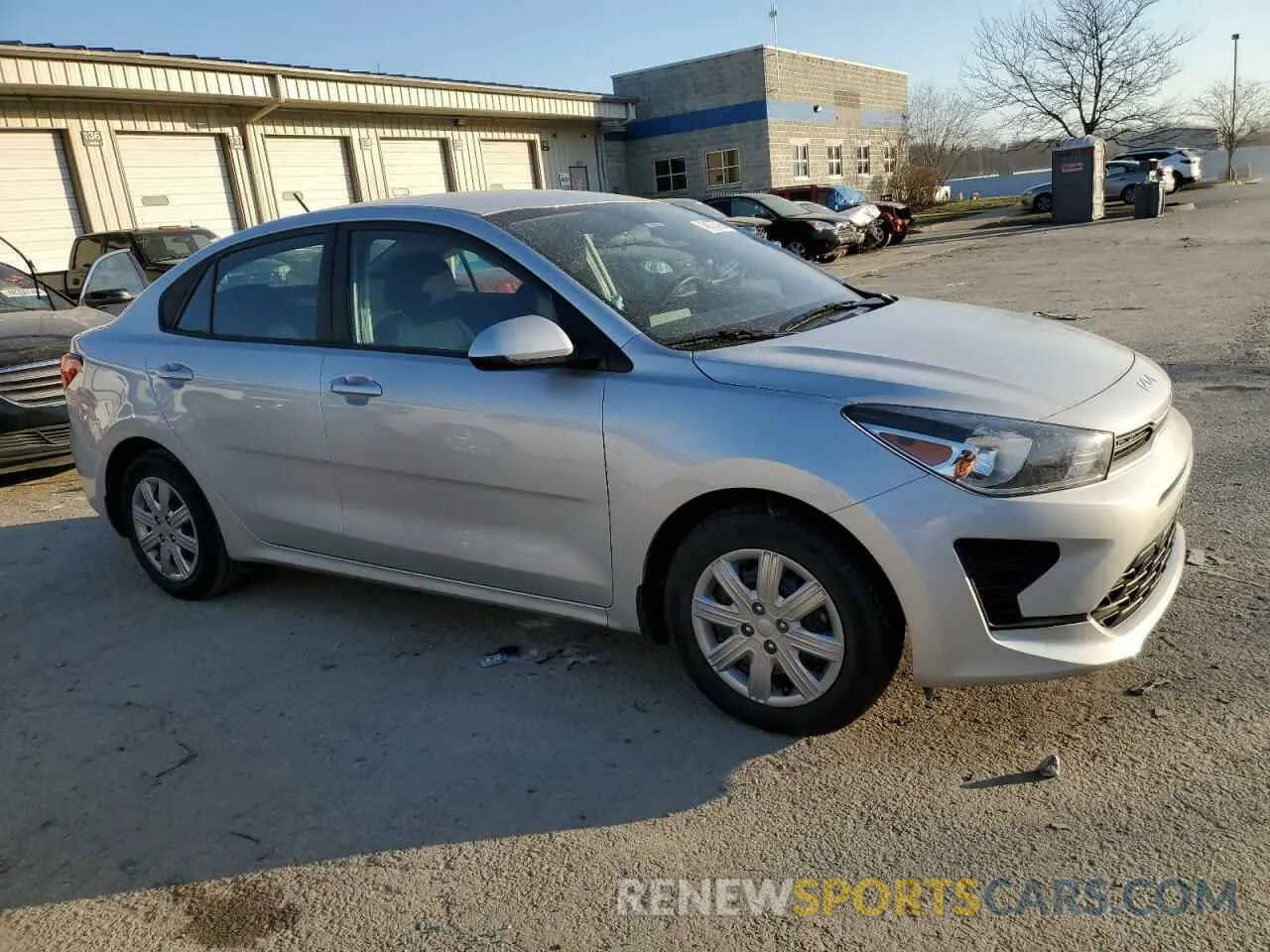 4 Photograph of a damaged car 3KPA24AD3NE463594 KIA RIO 2022