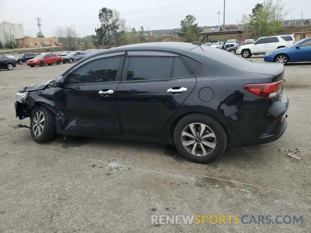 2 Photograph of a damaged car 3KPA24AD3NE476149 KIA RIO 2022
