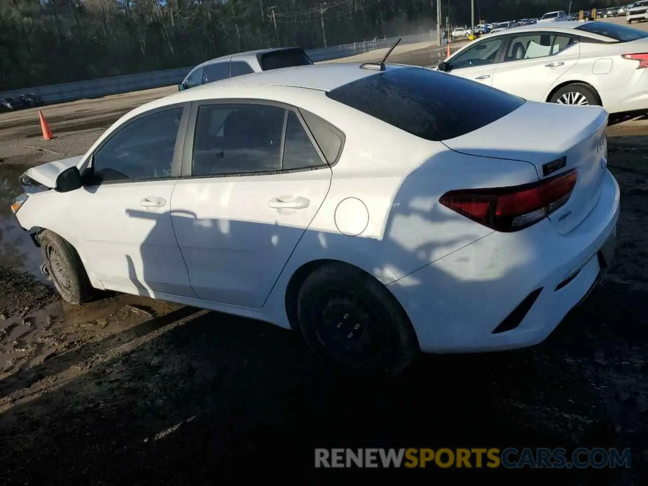 2 Photograph of a damaged car 3KPA24AD3NE479603 KIA RIO 2022