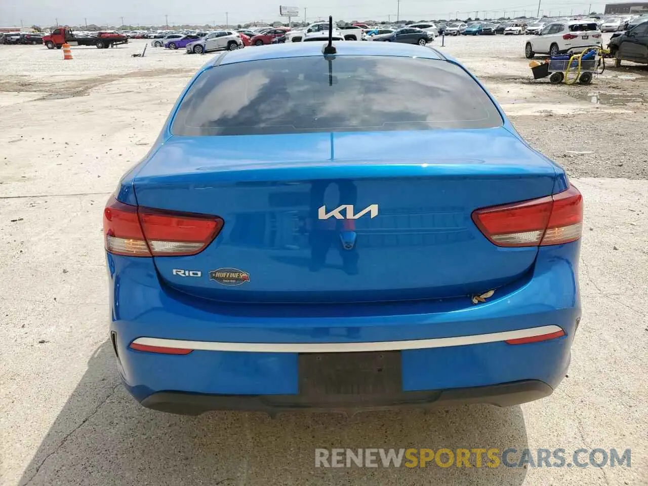 6 Photograph of a damaged car 3KPA24AD3NE485482 KIA RIO 2022