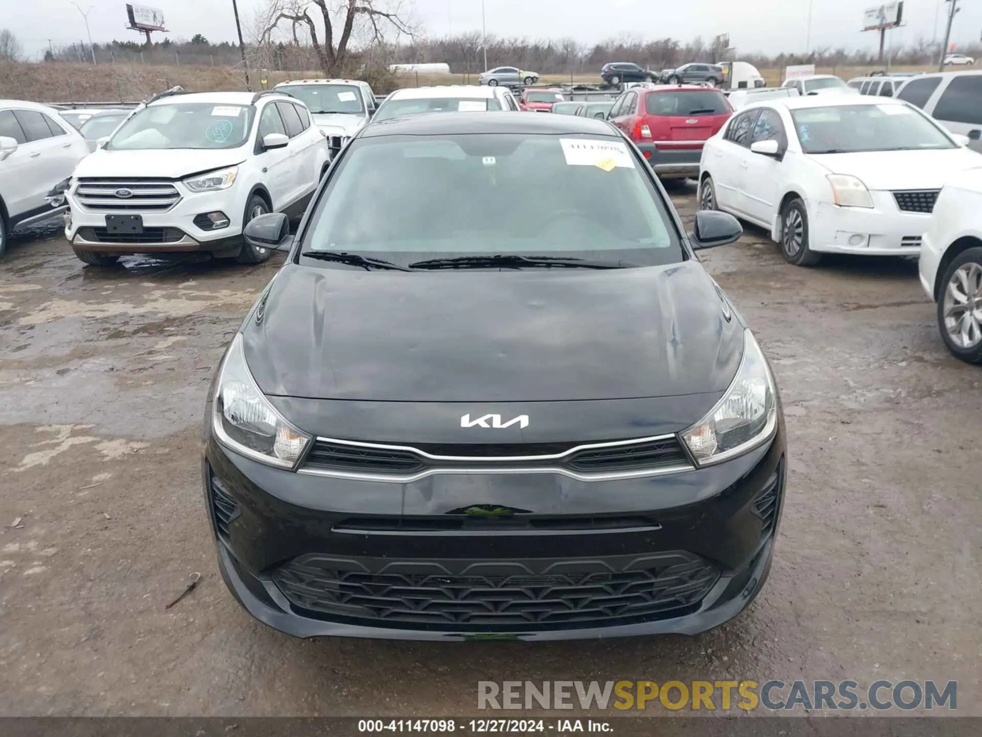 12 Photograph of a damaged car 3KPA24AD3NE510638 KIA RIO 2022