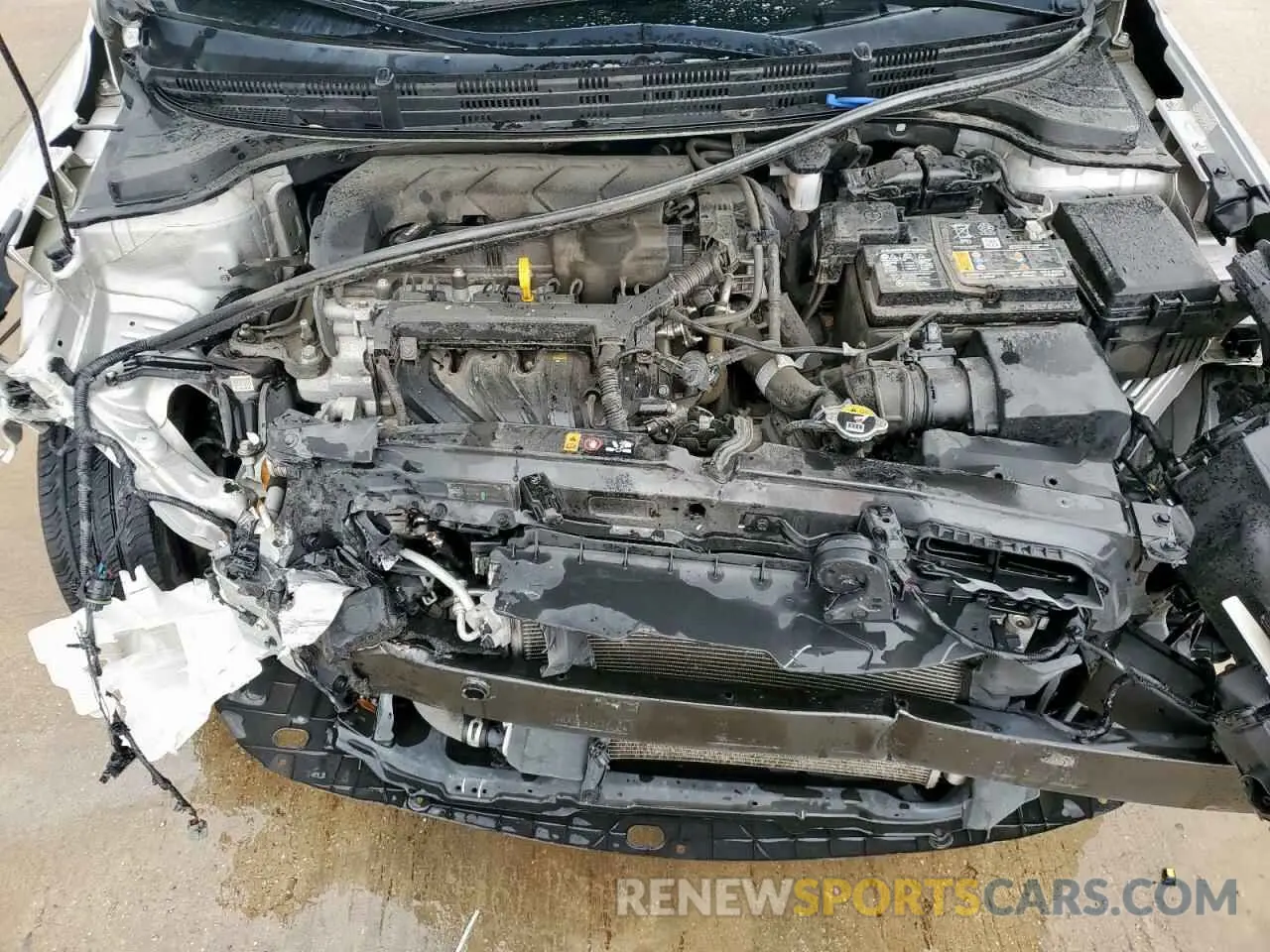 11 Photograph of a damaged car 3KPA24AD4NE438316 KIA RIO 2022