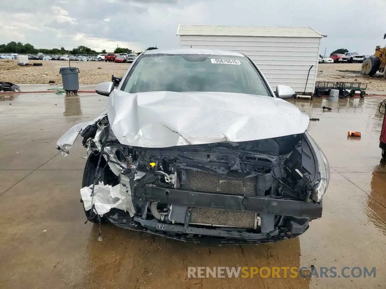 5 Photograph of a damaged car 3KPA24AD4NE438316 KIA RIO 2022