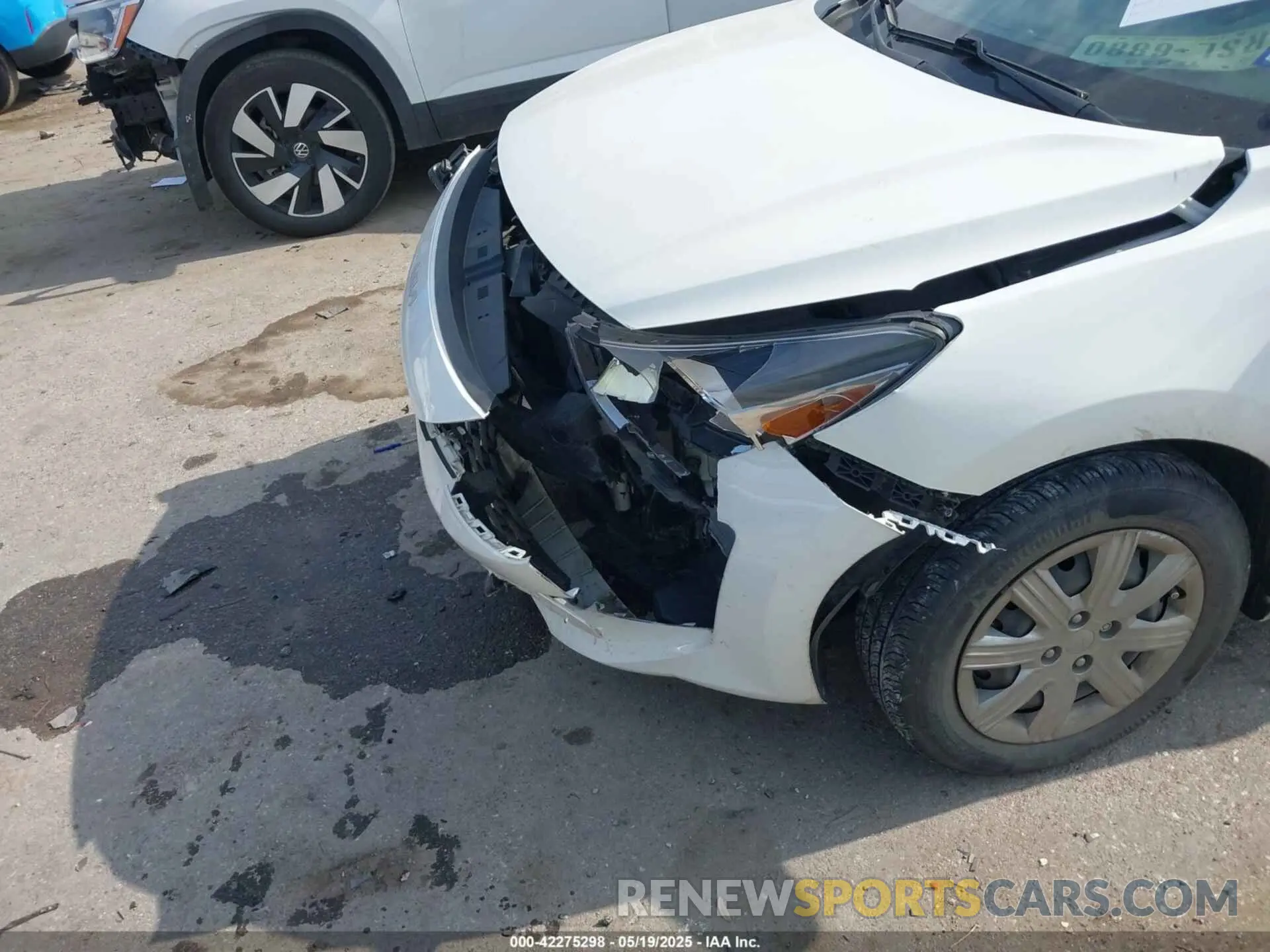 6 Photograph of a damaged car 3KPA24AD4NE478606 KIA RIO 2022
