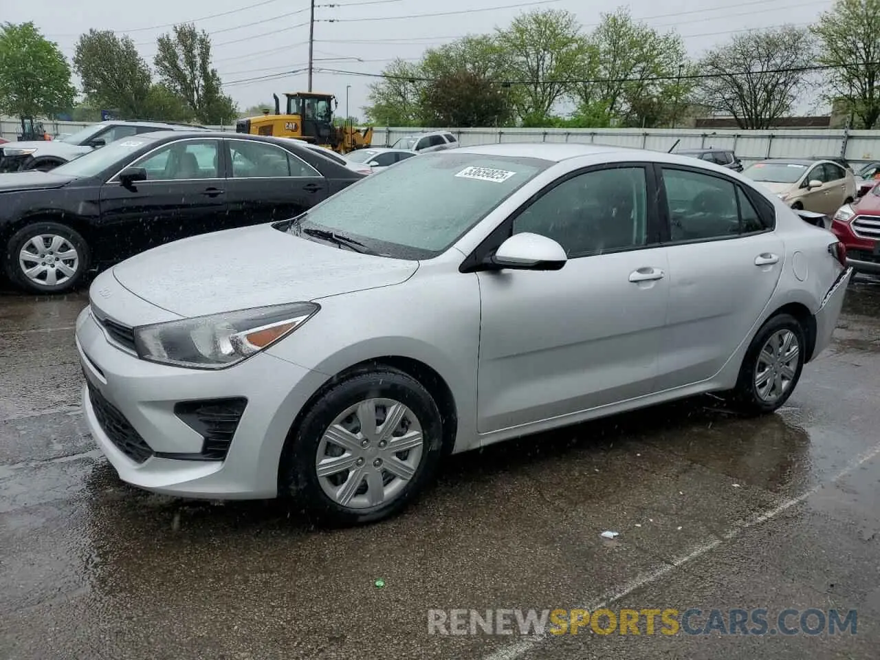 1 Photograph of a damaged car 3KPA24AD4NE480131 KIA RIO 2022