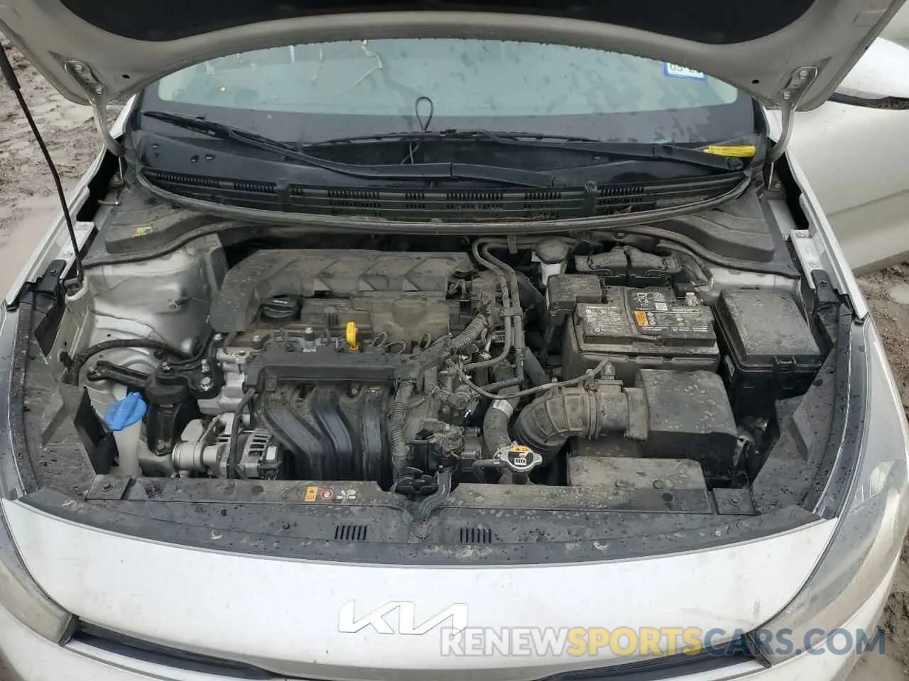 11 Photograph of a damaged car 3KPA24AD4NE486009 KIA RIO 2022