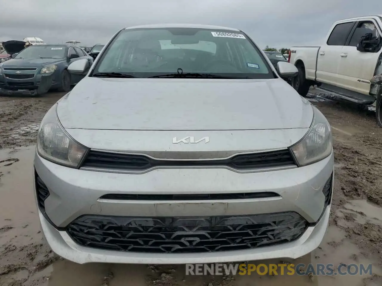 5 Photograph of a damaged car 3KPA24AD4NE486009 KIA RIO 2022