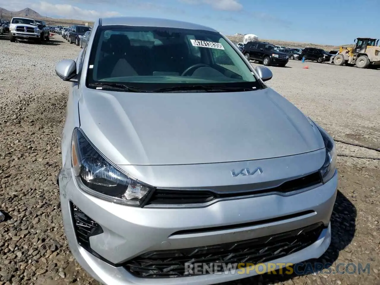 5 Photograph of a damaged car 3KPA24AD4NE486608 KIA RIO 2022