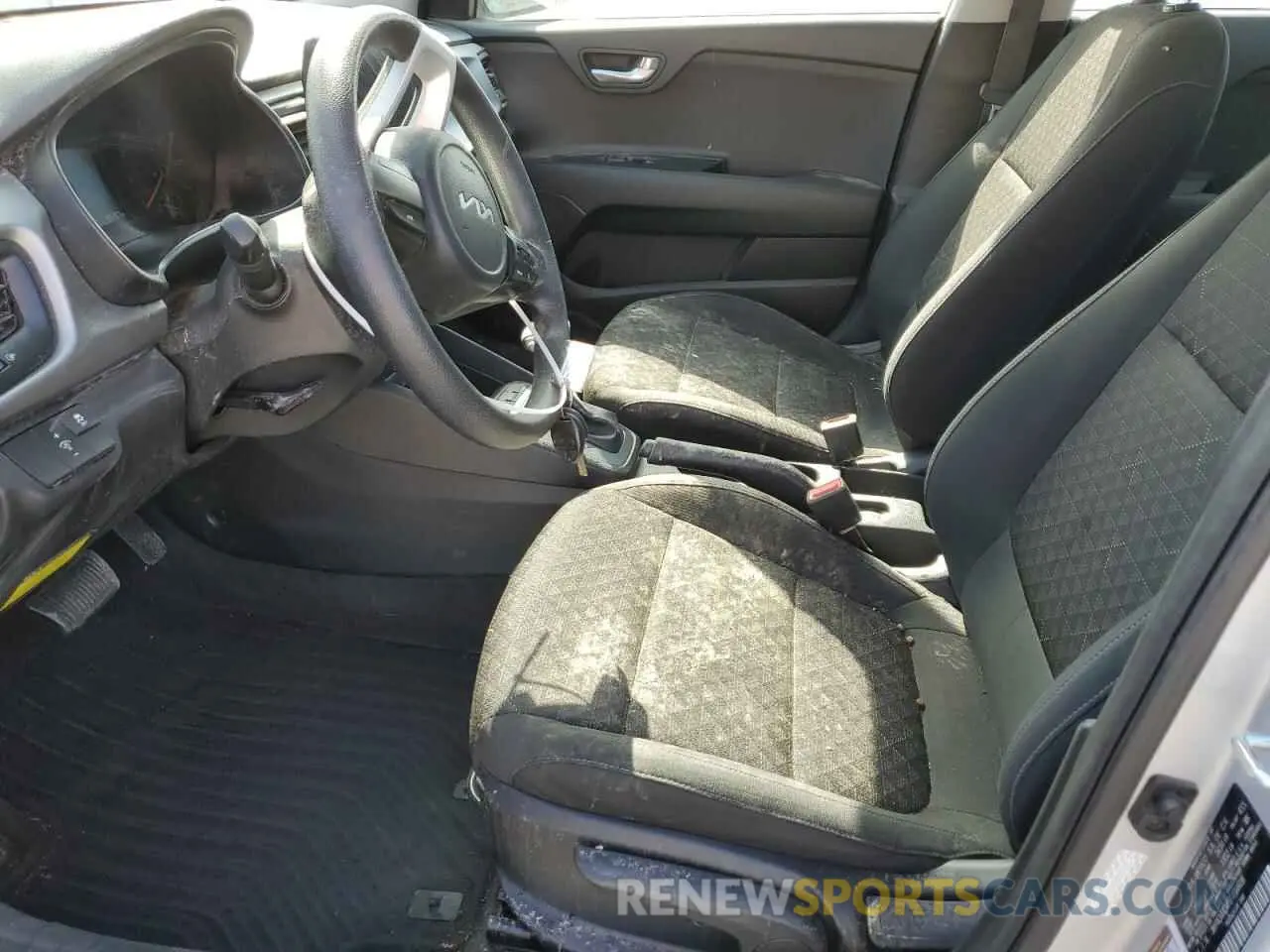 7 Photograph of a damaged car 3KPA24AD4NE486608 KIA RIO 2022