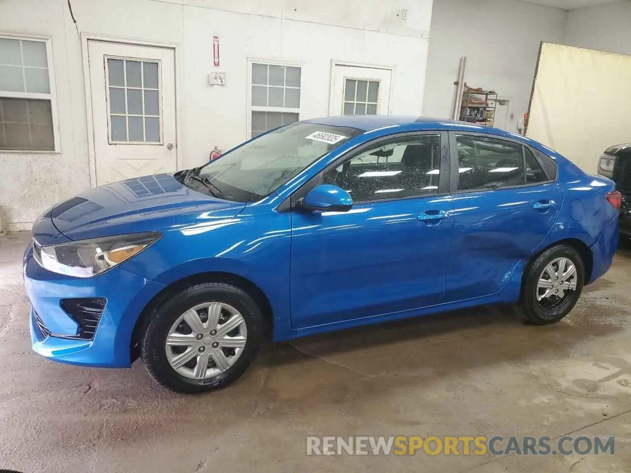1 Photograph of a damaged car 3KPA24AD4NE507442 KIA RIO 2022