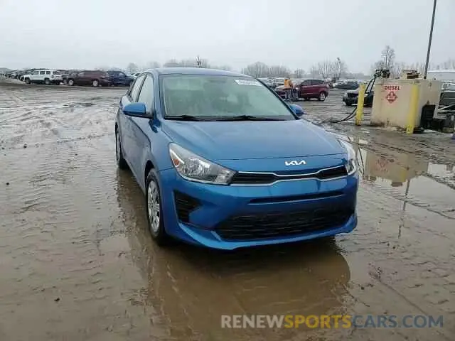 13 Photograph of a damaged car 3KPA24AD4NE507442 KIA RIO 2022