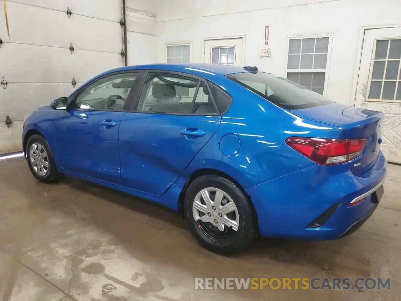 2 Photograph of a damaged car 3KPA24AD4NE507442 KIA RIO 2022