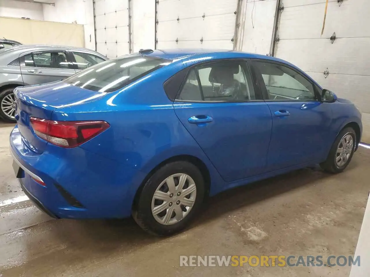 3 Photograph of a damaged car 3KPA24AD4NE507442 KIA RIO 2022