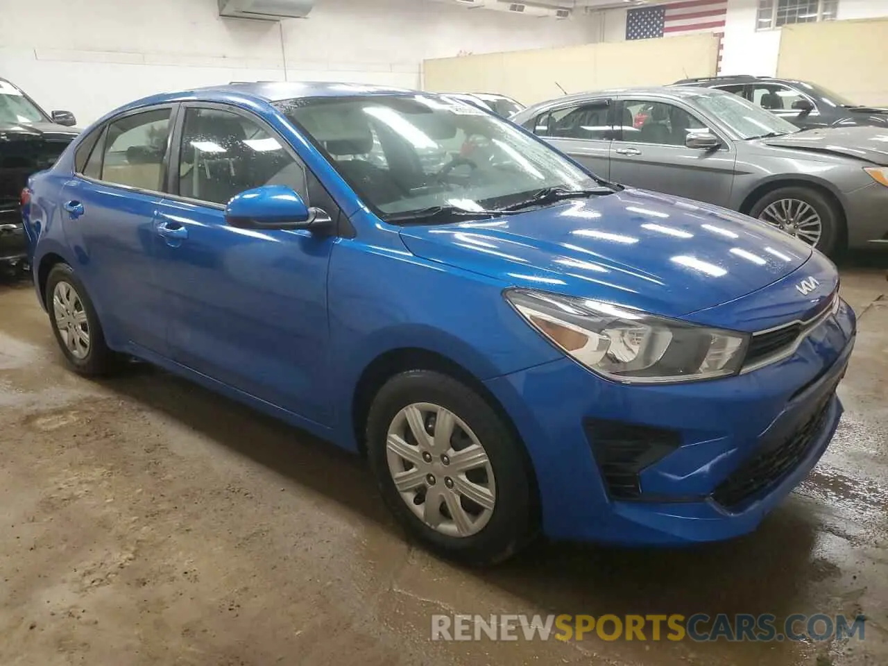 4 Photograph of a damaged car 3KPA24AD4NE507442 KIA RIO 2022
