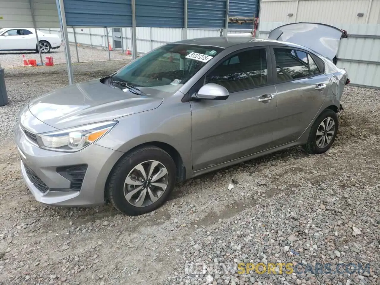 1 Photograph of a damaged car 3KPA24AD5NE432542 KIA RIO 2022