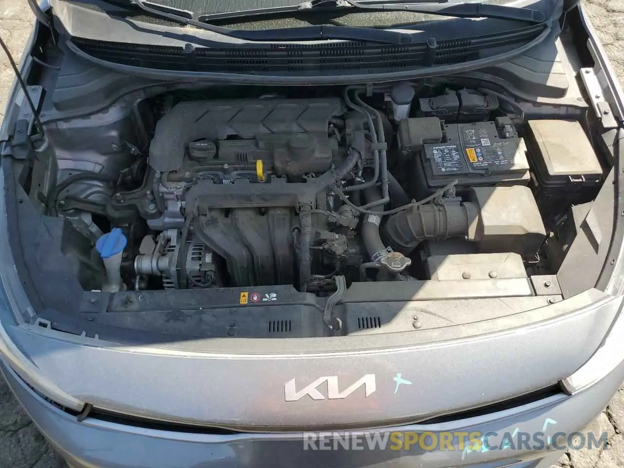 11 Photograph of a damaged car 3KPA24AD5NE450717 KIA RIO 2022