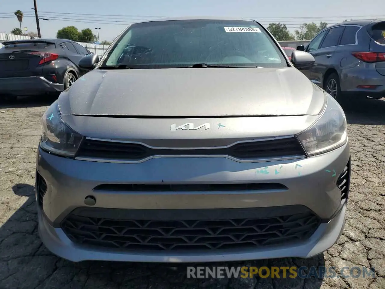 5 Photograph of a damaged car 3KPA24AD5NE450717 KIA RIO 2022