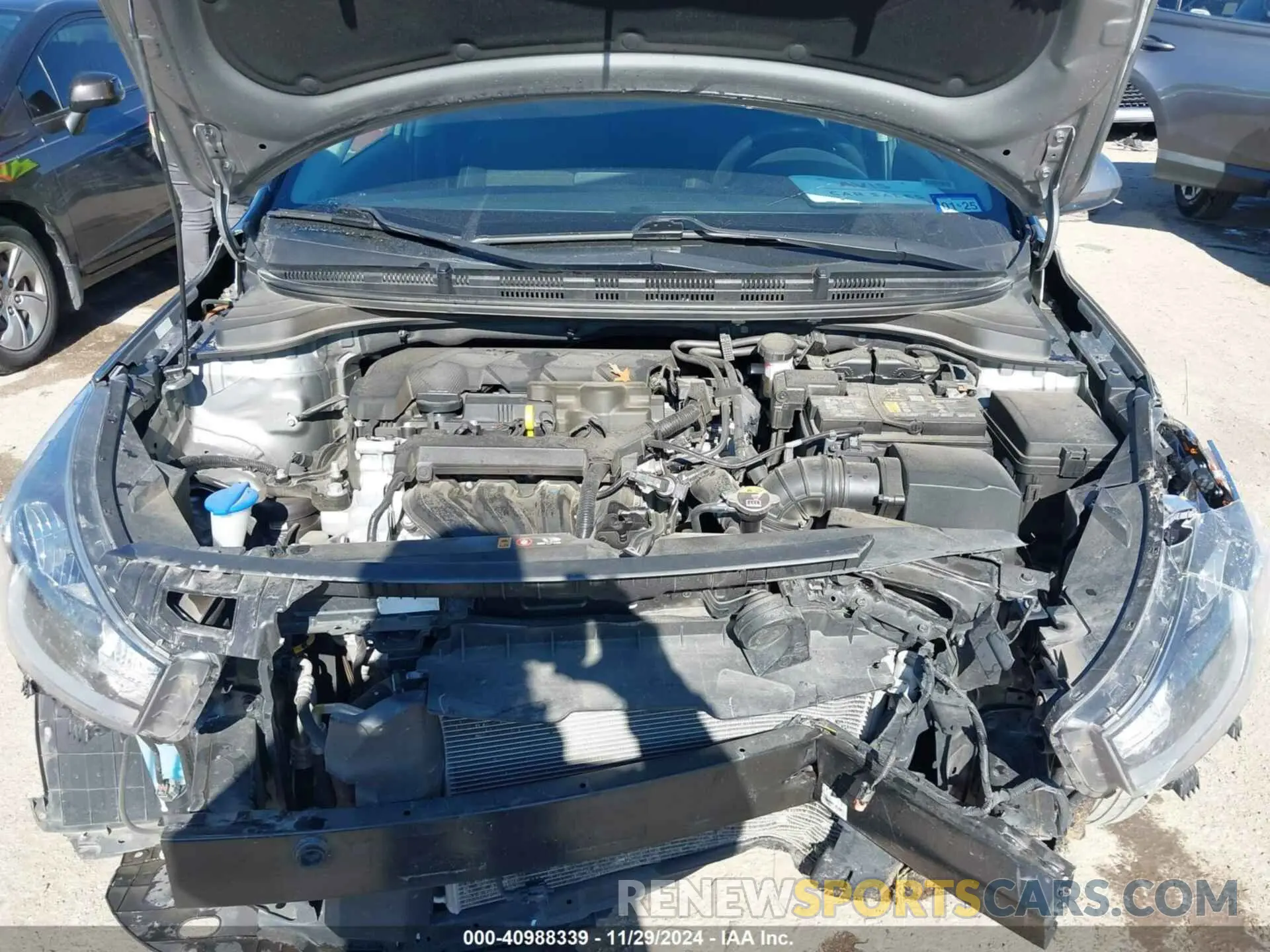 10 Photograph of a damaged car 3KPA24AD5NE453780 KIA RIO 2022